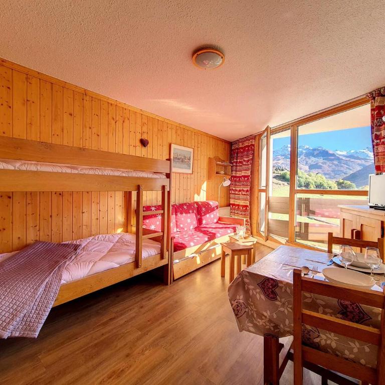 Résidence Grande Masse - Studio lumineux · Départ et retour skis aux pieds · Balcon MAE-3354 - Studio - 1