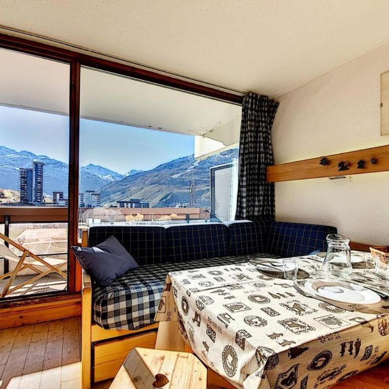 Résidence Chaviere - Studio lumineux · Départ et retour ski aux pieds · Balcon vue sur pistes MAE-3534 - Studio - 1