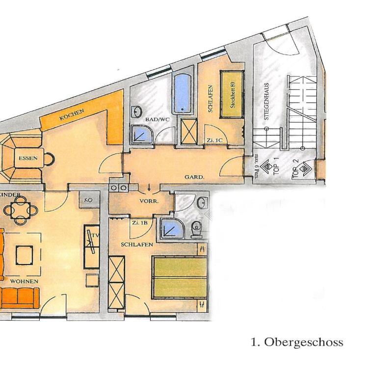 Apartment Wald im Pinzgau near Ski Lift - Appartement 2 Chambres - 13