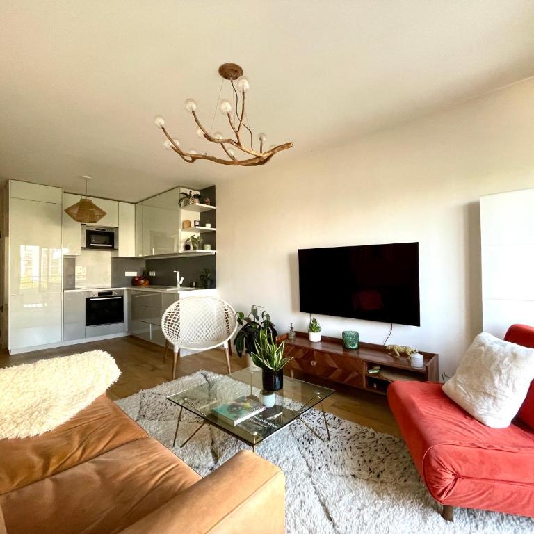 Magnifique 3 pièces de 55m2 au calme avec balcon - Appartement 2 Chambres avec Balcon - 1