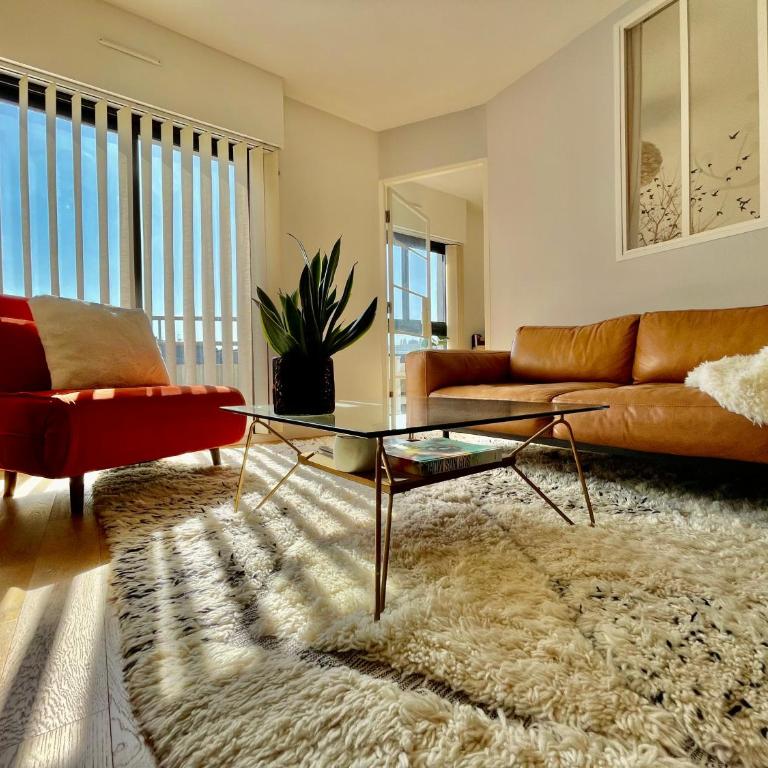 Magnifique 3 pièces de 55m2 au calme avec balcon - Appartement 2 Chambres avec Balcon - 12