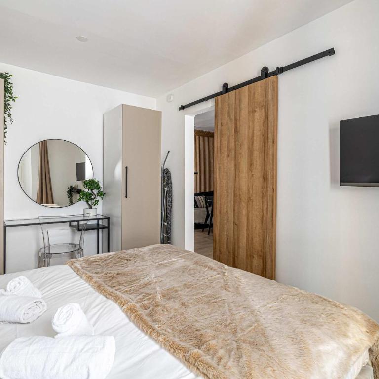 LE CONTEMPORAIN adorable avec petite terrasse, emplacement idéal dans le centre - Apartment mit 1 Schlafzimmer - 12
