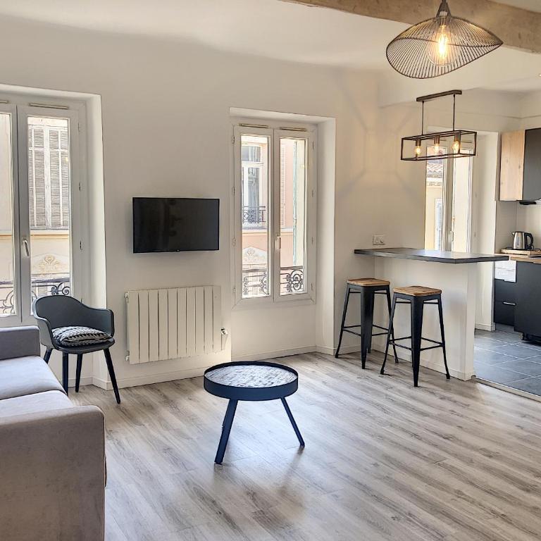 Carré d'Or F1bis Croisette 1 mn Olam Properties - Apartment mit 1 Schlafzimmer - 1