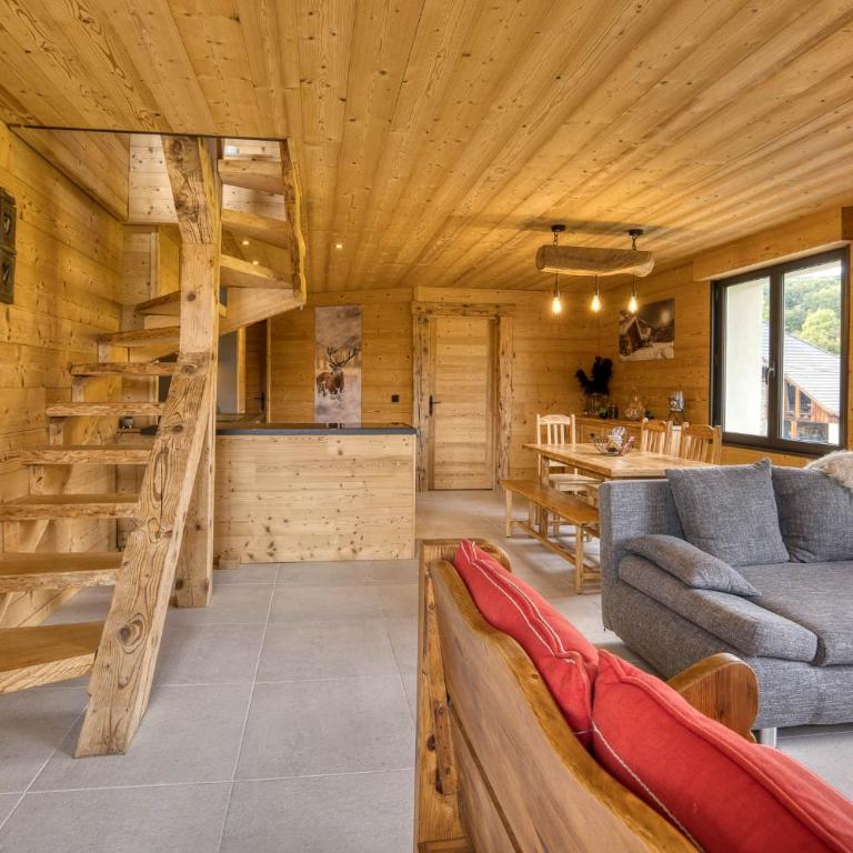 l'écureuil, chez le charpentier d'antan, la chaleur du bois, le calme de la campagne - Appartement 2 Chambres - 5