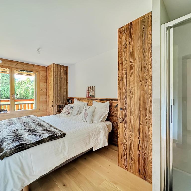 GRD114 Appartement standing 6 pers pied de piste - Apartment mit 3 Schlafzimmern und Bergblick - 6