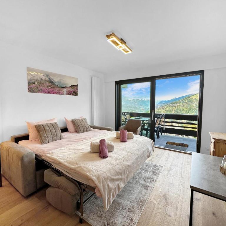 Breathtaking view -Nendaz - 4 Valleys - Swiss Alps - Apartment mit Blick auf die Berge - 11