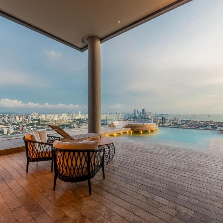 New Apt Beautiful Sea View and Walled City 2BR - Two-Bedroom Deluxe Apartment with Ocean View - 87