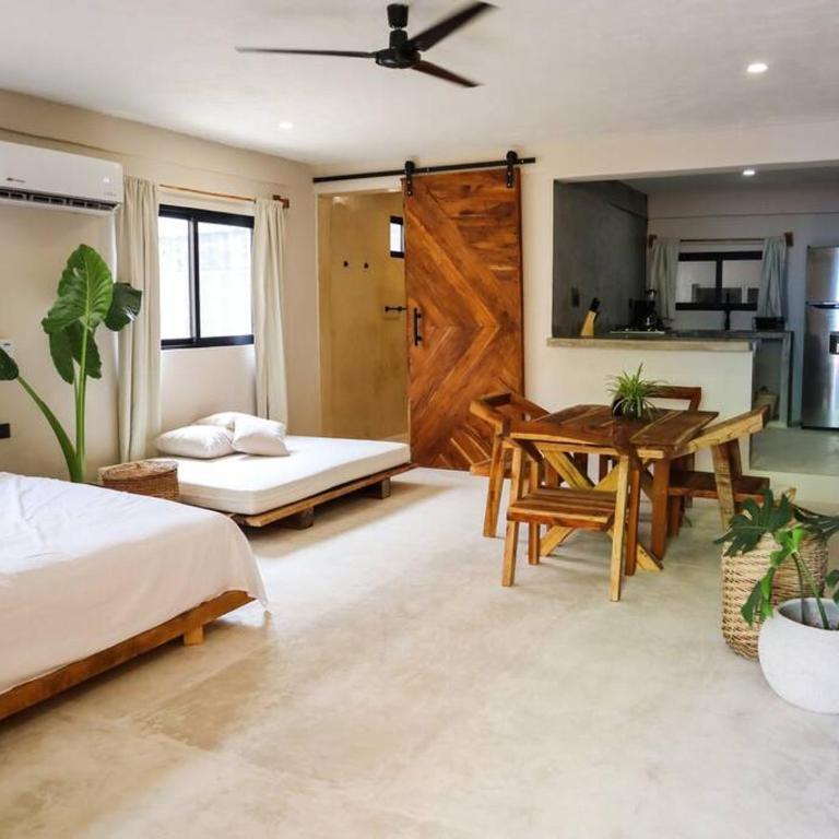 Cozy Tropical Suite for 1-4 Pp in Isla Mujeres - One-Bedroom Apartment - 1