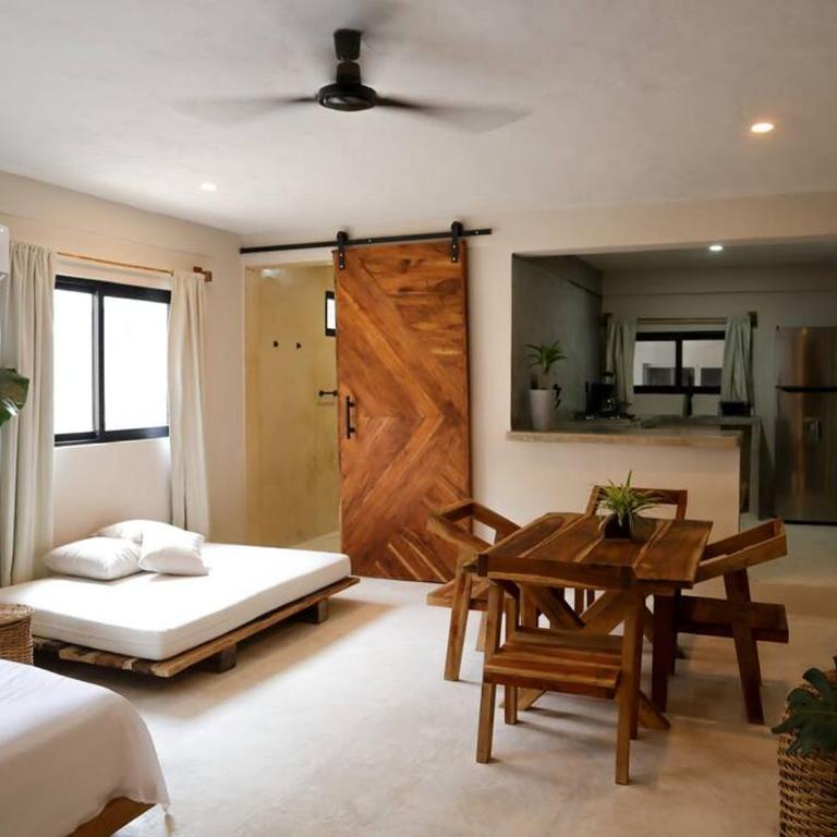 Cozy Tropical Suite for 1-4 Pp in Isla Mujeres - One-Bedroom Apartment - 9