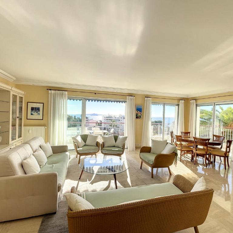Vaste 4p Bord de mer, terrasse, piscine 263L DILLI - Apartment mit 3 Schlafzimmern und Meerblick - 4
