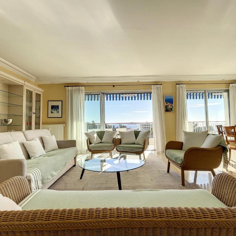 Vaste 4p Bord de mer, terrasse, piscine 263L DILLI - Apartment mit 3 Schlafzimmern und Meerblick - 7
