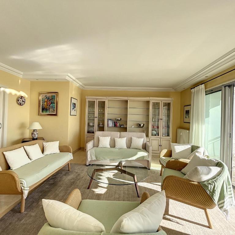 Vaste 4p Bord de mer, terrasse, piscine 263L DILLI - Apartment mit 3 Schlafzimmern und Meerblick - 8