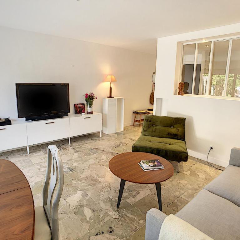 Superbe 3 pièces RDJ à 2 pas des plages 295L - Apartment mit Gartenblick - 4
