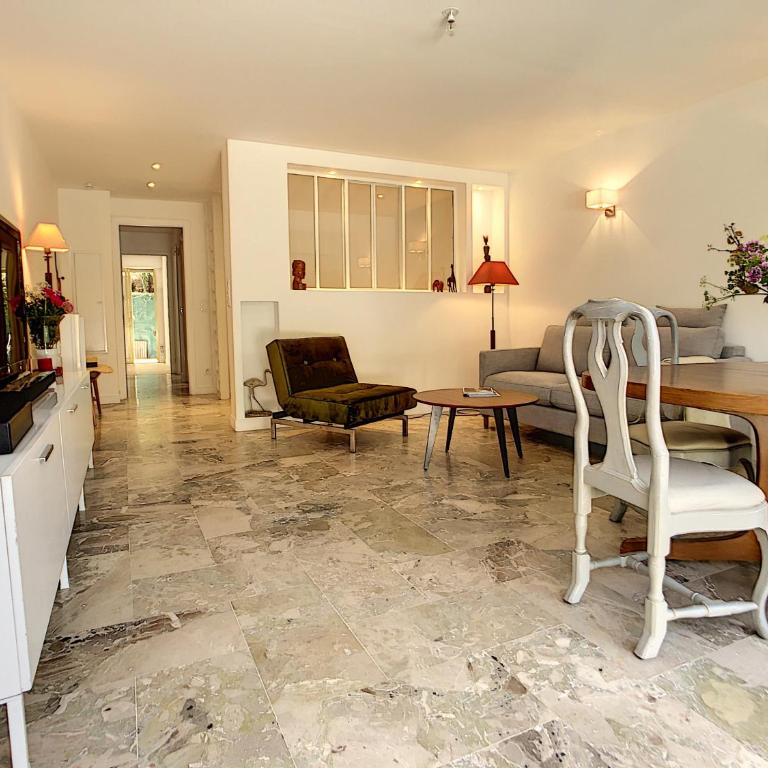 Superbe 3 pièces RDJ à 2 pas des plages 295L - Apartment mit Gartenblick - 5