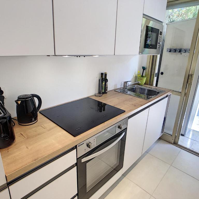 Superbe 3 pièces RDJ à 2 pas des plages 295L - Apartment mit Gartenblick - 8