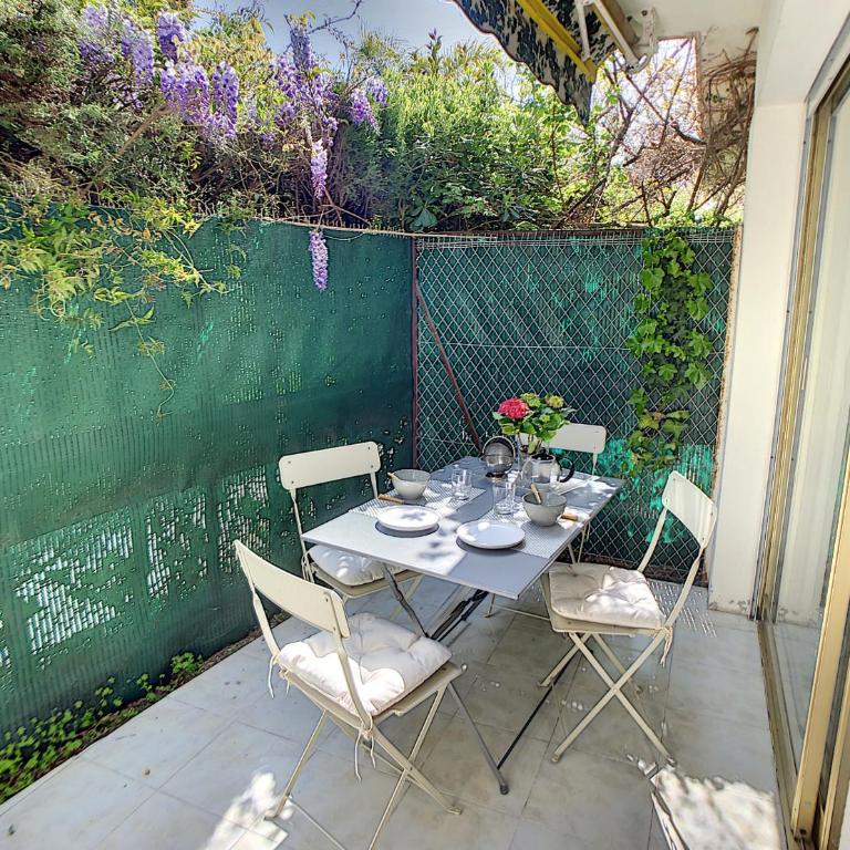 Superbe 3 pièces RDJ à 2 pas des plages 295L - Apartment mit Gartenblick - 15