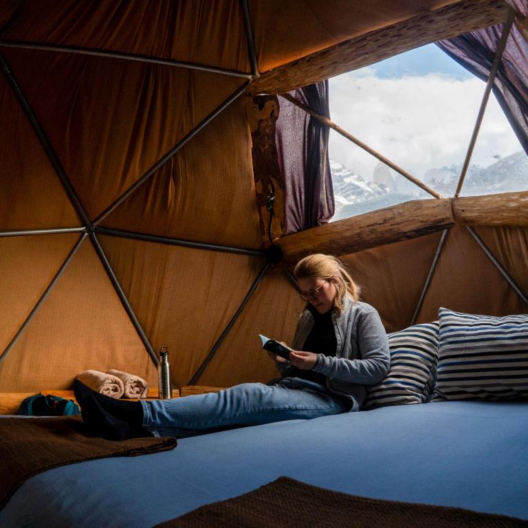 EcoCamp Patagonia - Basic Double or Twin Room with Shared Bathroom - 14