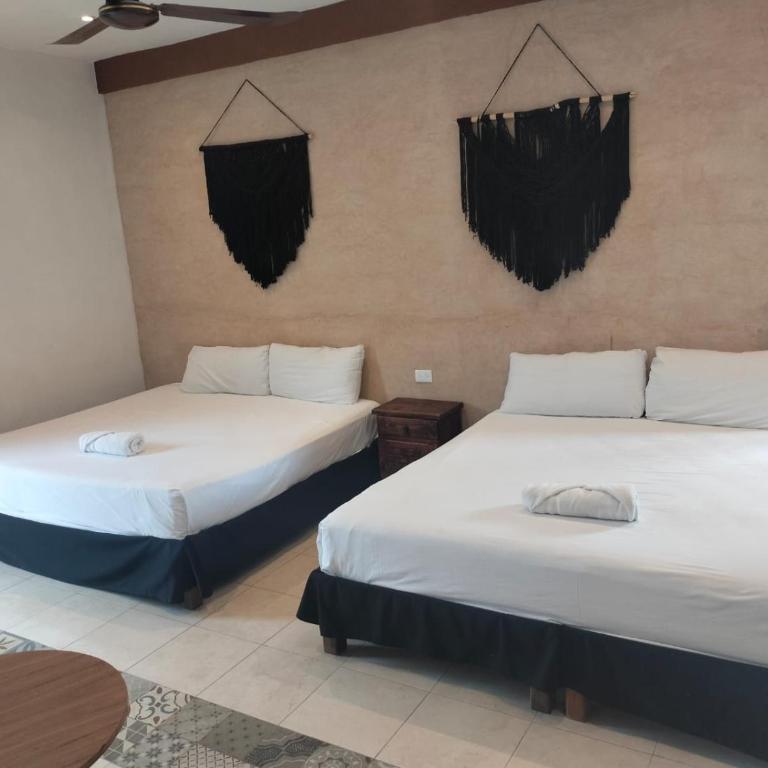 Hotel Casa Henequén - Habitación Doble con balcón - 1 o 2 camas - 6