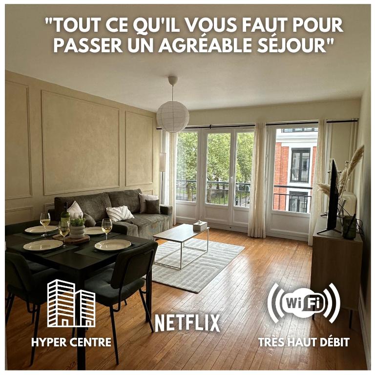 Charmant T2 52m2 en Hypercentre - Appartamento con 1 Camera da Letto - 1