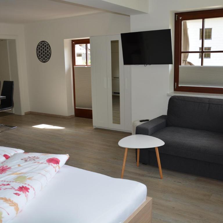 Appart Weisse Urlauben am Wolfgangsee - Studio Apartment with Balcony - 3