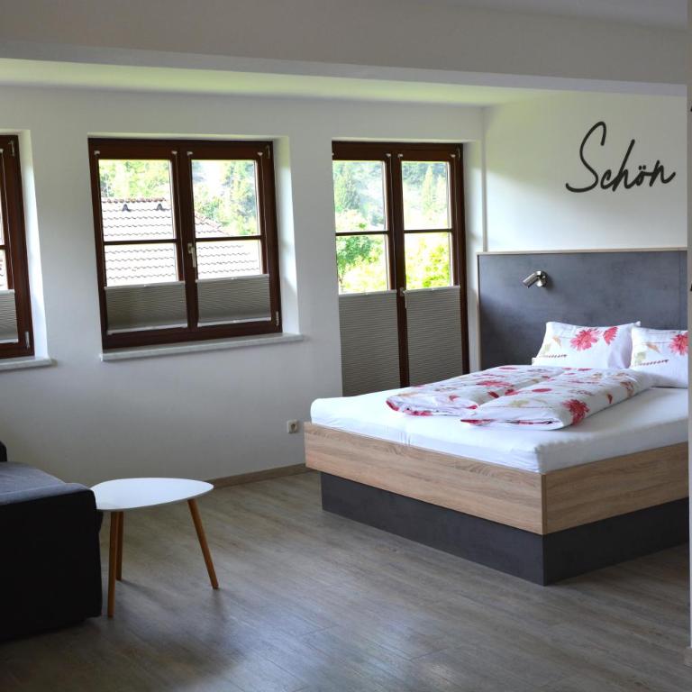 Appart Weisse Urlauben am Wolfgangsee - Studio Apartment with Balcony - 4