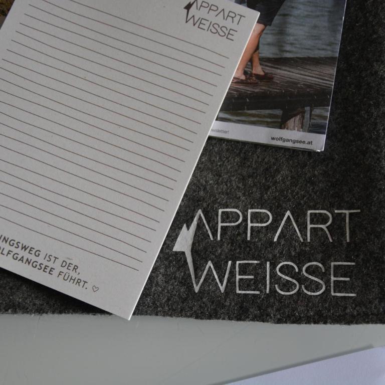Appart Weisse Urlauben am Wolfgangsee - Two-Bedroom Apartment with Balcony - 1