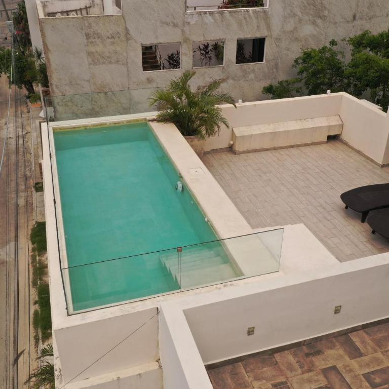 VILLAS TULUM ideal para nomadas digitales - Estudio con 1 cama grande - 8