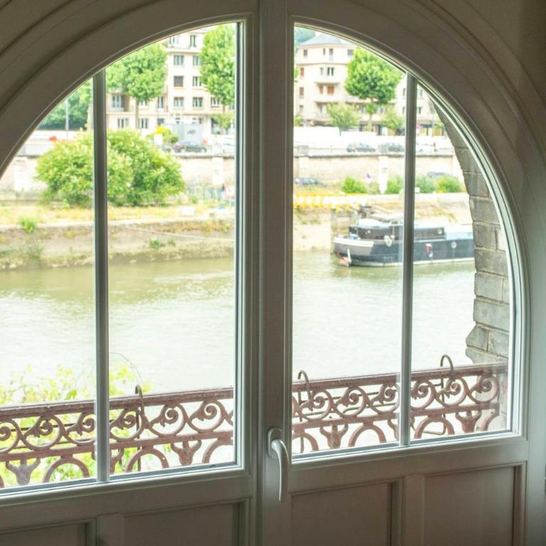 Seine-Front Apt in Stone House with parking and garden, Lacroix Island - Appartamento con 1 Camera da Letto - 7