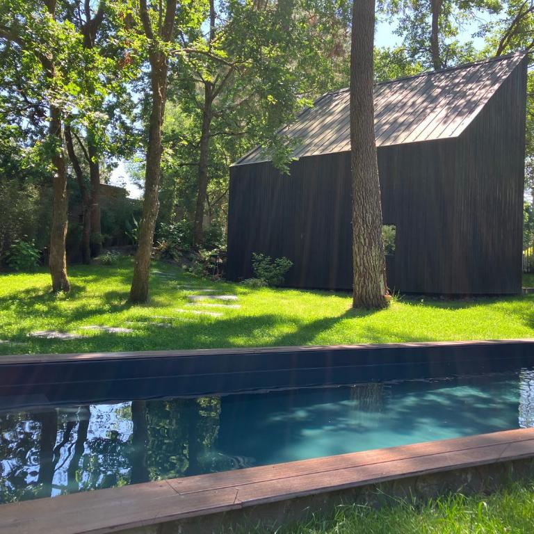 Ecolodge 'Calme et Nature' avec Piscine au Golf-Lac-Plages Océanes - Couchage 2 personnes - Maison 1 Chambre - 9