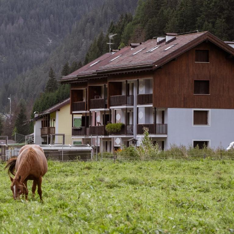Residence Fontanazzo - Appartamento con 1 Camera da Letto, Balcone e Vista Montagna - 30