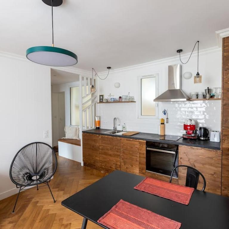 Appartement contemporain rénové dans le centre de Paris - Apartamento de 1 dormitorio - 7