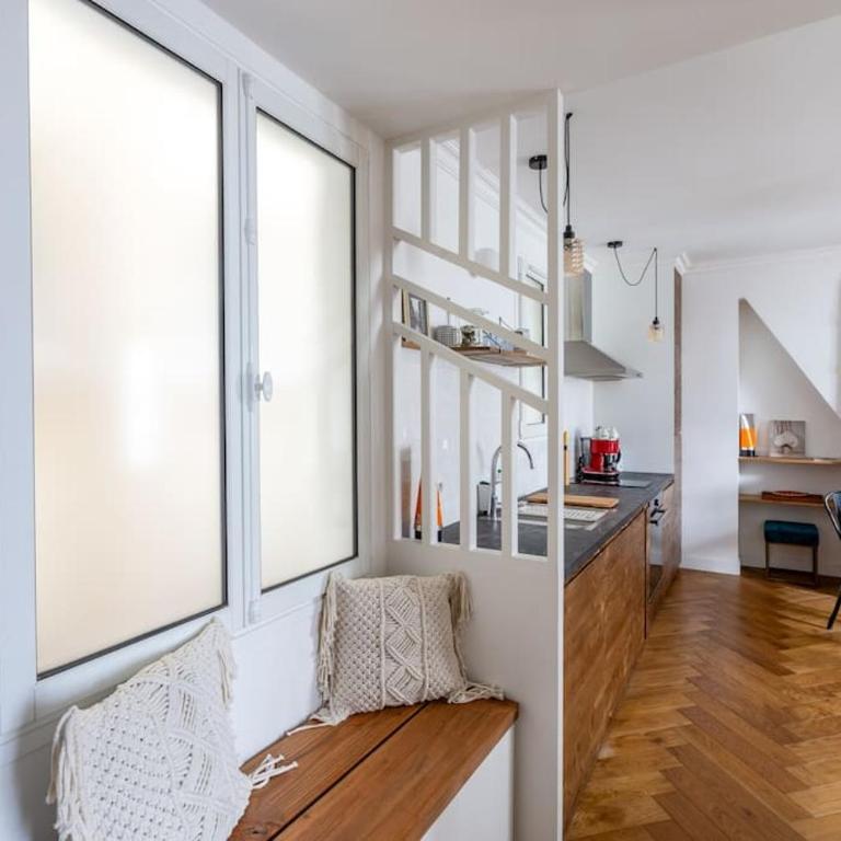 Appartement contemporain rénové dans le centre de Paris - Apartamento de 1 dormitorio - 8