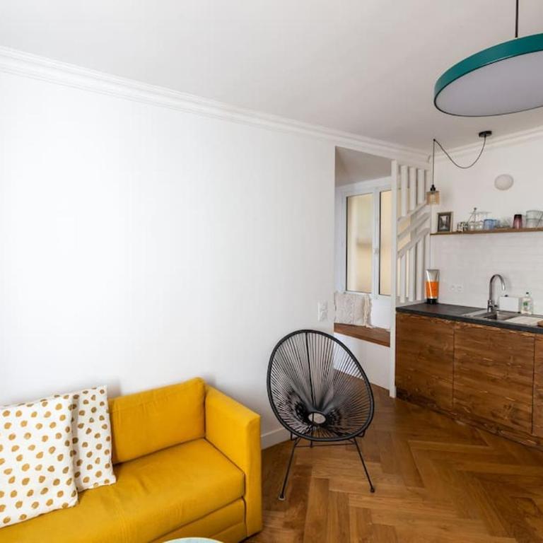 Appartement contemporain rénové dans le centre de Paris - Apartamento de 1 dormitorio - 9
