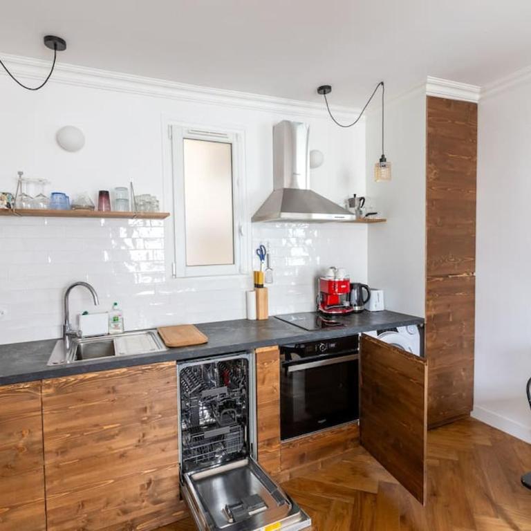 Appartement contemporain rénové dans le centre de Paris - Apartamento de 1 dormitorio - 10