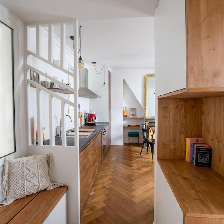 Appartement contemporain rénové dans le centre de Paris - Apartamento de 1 dormitorio - 29