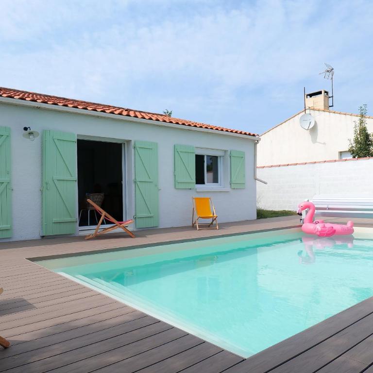 Superbe maison rénovée avec piscine Les Sables d'Olonne - 8 personnes - Haus mit 4 Schlafzimmern - 15