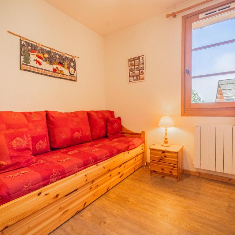 Bel Appart 6 Pers - 2 Ch - Terrasse Sud - Garage - WIFI - La Clusaz - FR-1-437-105 - Apartamento - 10