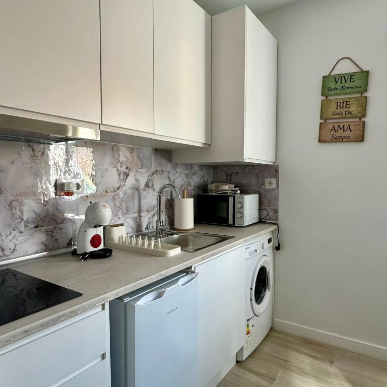 Apartamento con Solarium en Málaga Centro - Apartamento de 1 dormitorio - 40