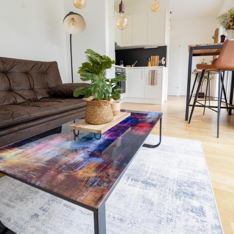Eggenberg City Suites - Apartment Amore - Self Check-In - Apartment mit 1 Schlafzimmer, Balkon und Bergblick - 14