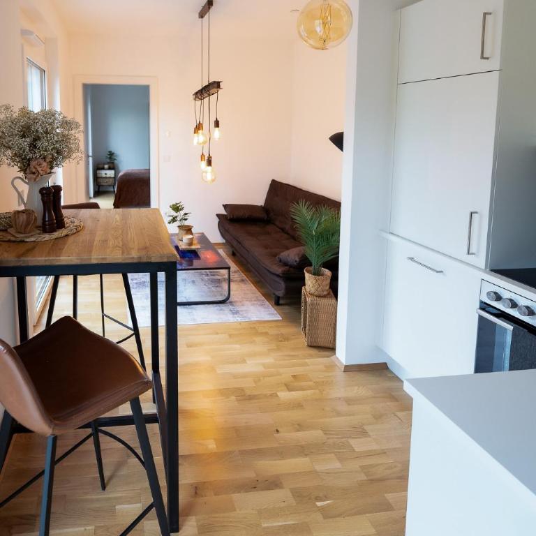 Eggenberg City Suites - Apartment Amore - Self Check-In - Apartment mit 1 Schlafzimmer, Balkon und Bergblick - 19