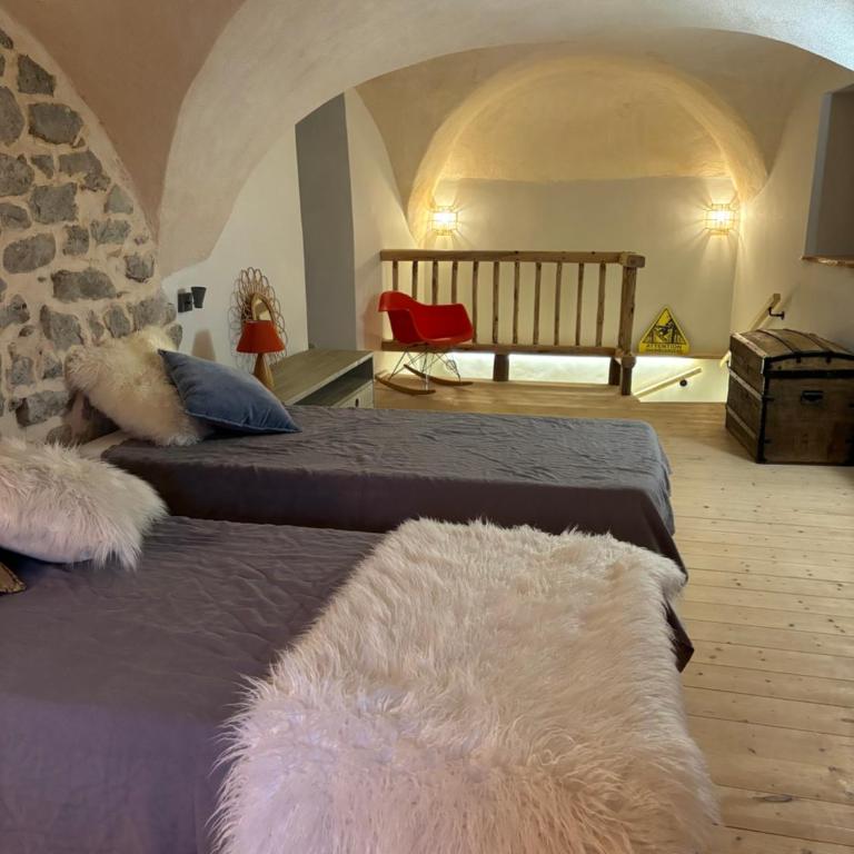 Ancienne ferme rénovée 8 pers, calme, confort, vue montagne et jardin - Maison de Vacances - 33