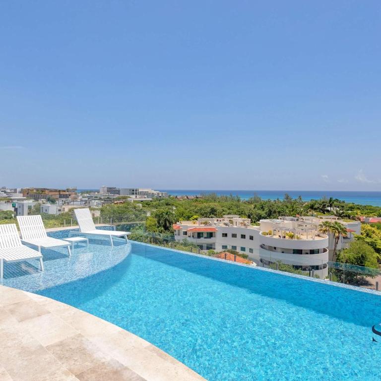 Chic Studio at My Menesse In Playa with Roof Pool - Apartment - 4