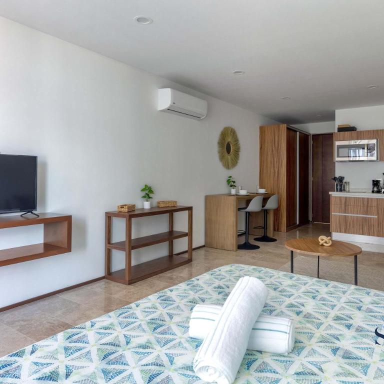 Chic Studio at My Menesse In Playa with Roof Pool - Apartment - 11