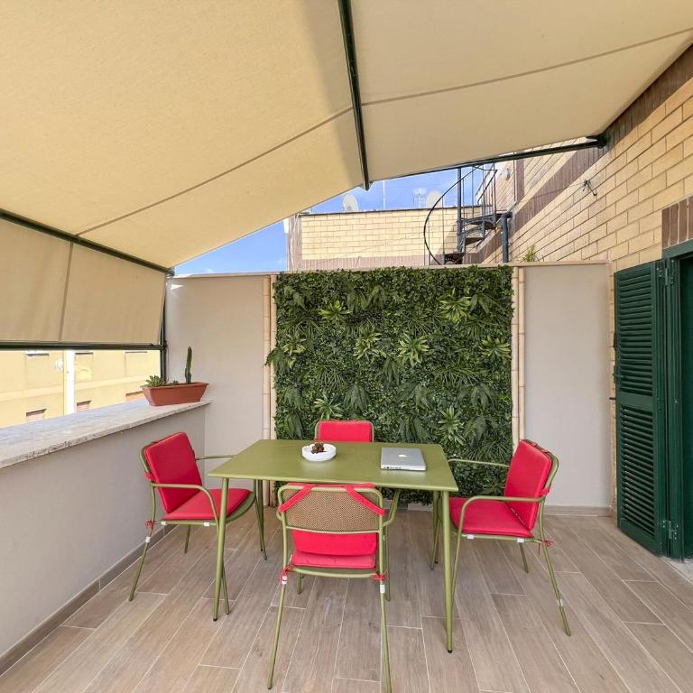 Attico Urbano Terrazza su Roma Metro A Cornelia - Appartamento con 1 Camera da Letto - 35