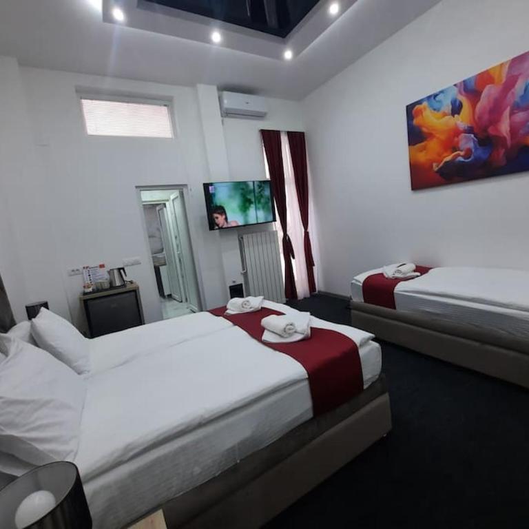 Authentic Belgrade Centre - 3 Luxury Suites in One Space - Hot Tub and Sauna - Apartman sa 3 Spavaće Sobe - 11