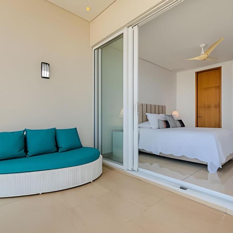Luxury H2 piso 19 / Sea Bay View & Historic Center - Apartamento Deluxe de 1 dormitorio con vistas a la ciudad - 15
