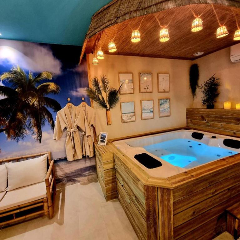 Les Spas de la Mer, Appart&Spa Aloha, 100m de la plage, Plein cœur du Grau - Appartamento con 1 Camera da Letto - 36