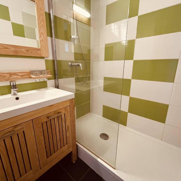 Studio rénové de 26 m² pour 4 pers avec balcon, accès pistes, animaux admis - Vallandry - Estudio - 4