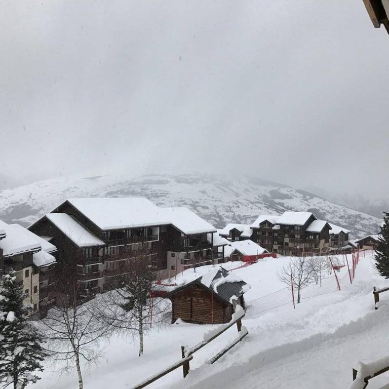 Studio rénové de 26 m² pour 4 pers avec balcon, accès pistes, animaux admis - Vallandry - Estudio - 10
