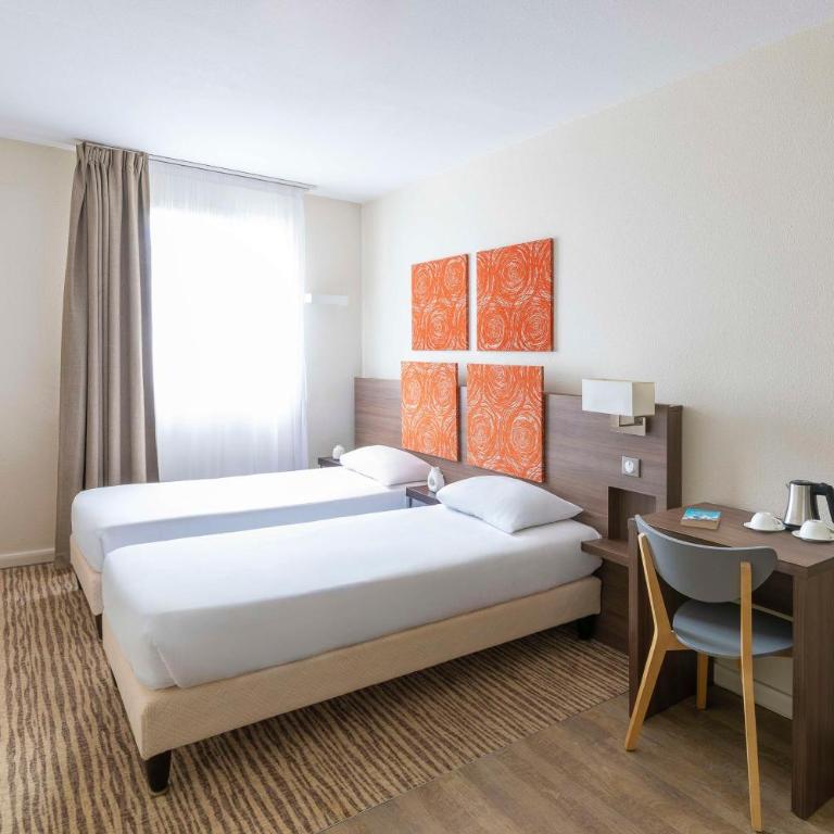 Kyriad Chambéry Centre - Hôtel et Résidence - Chambre Lits Jumeaux Standard - 2